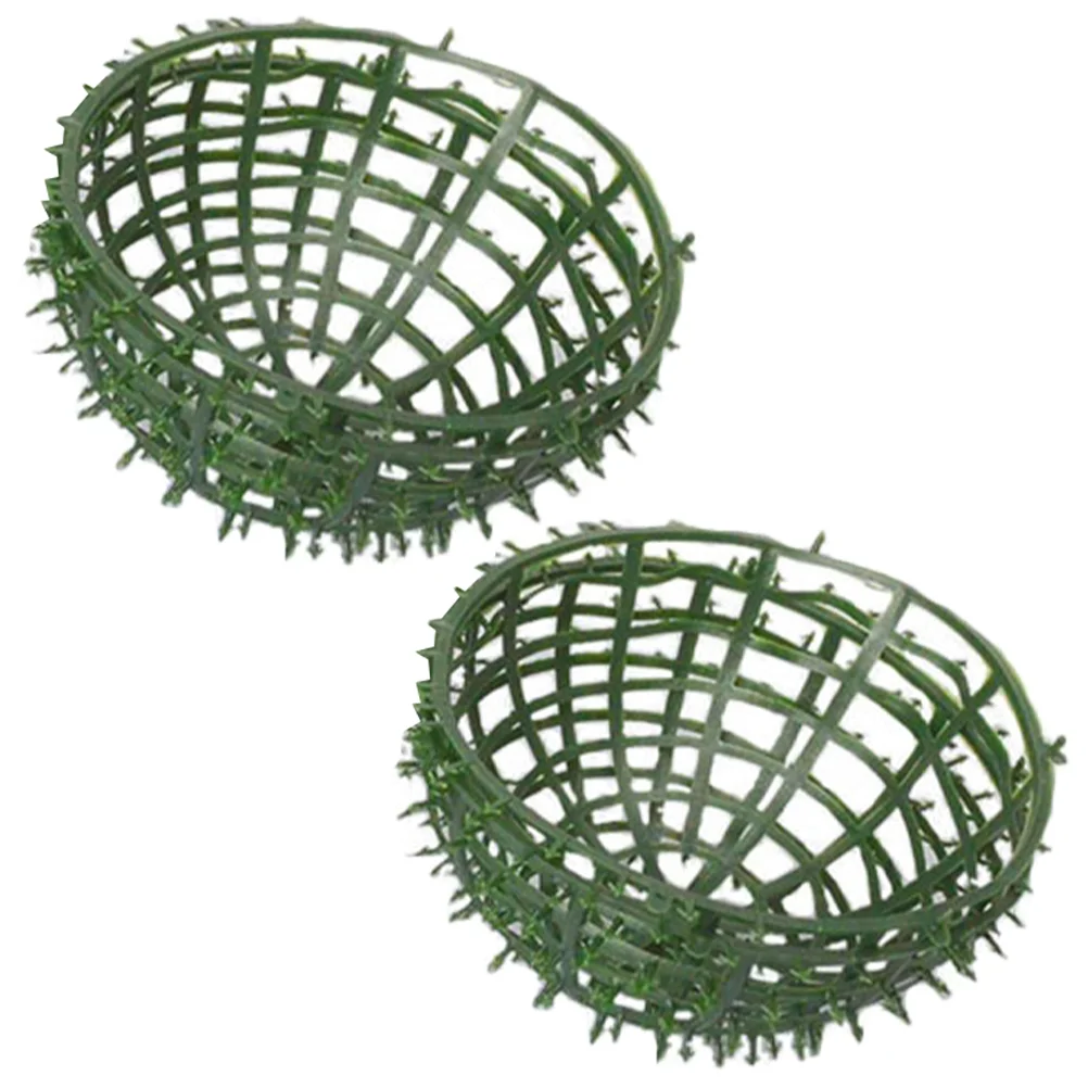 

Artificial Plants Topiary Ball Support Cage Plastic Plants Trelli Faux Green Ball Frame Rack Flower Shelf Holder Garden Backyard