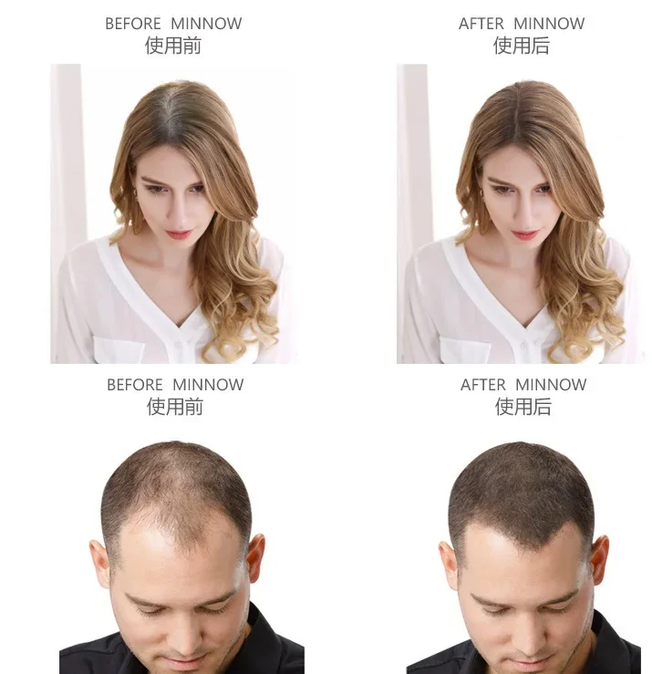 27.5g Hair Building Fiber Natural Keratin Styling Powder Loss Bald Fibre Pack Building Hairline Optimizer Dense Hair Growth