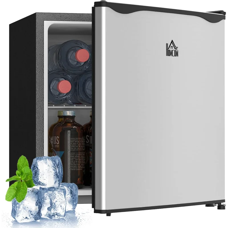 Compact Mini Freezer with Removable Shelves