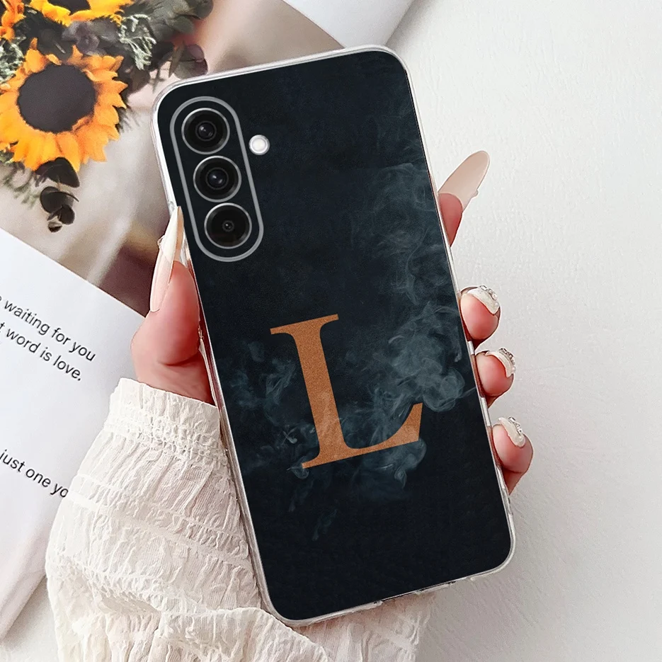 Luxury Letters Soft Slim Phone Case - Elegant Protective Cover