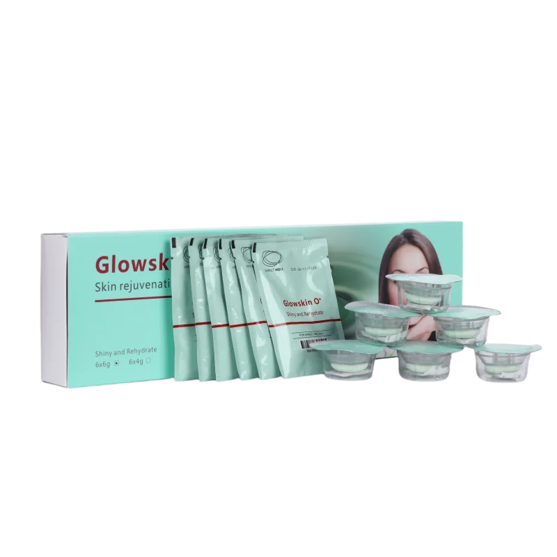 Co2 Oxygen Pods Bubble Machine Consumable Capsule Serum Gel Kit for Facial Rejuvenation Lightening Brightening Gel for pollog