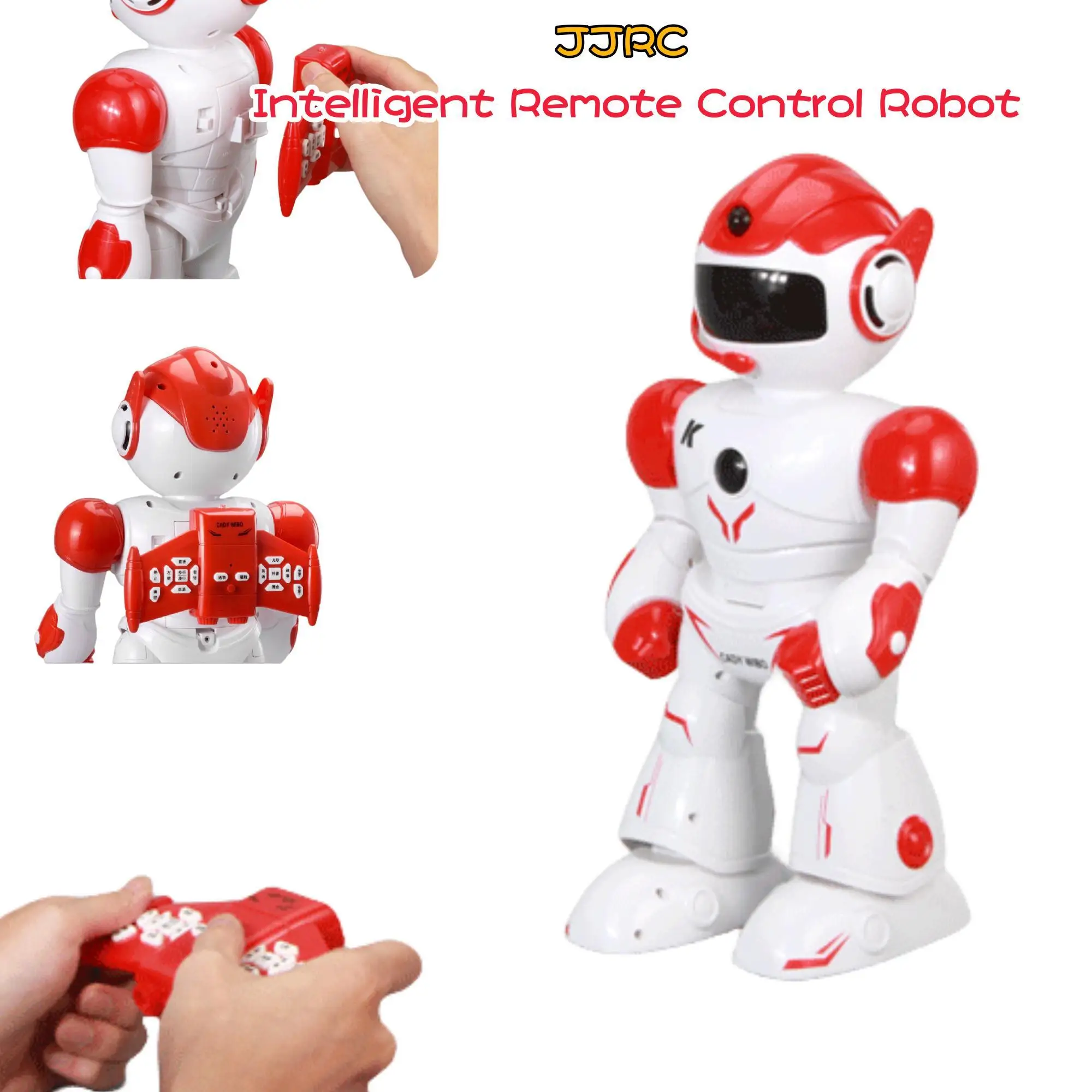 

Jjrc Intelligent Robot Cell Phone Remote Control Follow Robot Conversation Puzzle Animation Figure Model Toy Doll