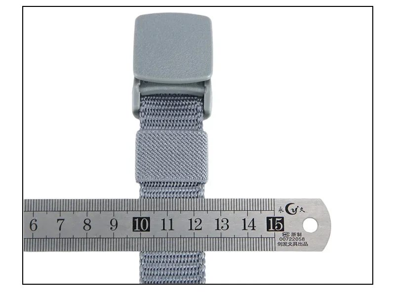 Unisex-Militärgürtel für Kinder, 2,5 cm Breite, verstellbar, automatische Schnalle, taktischer Nylon-Canvas-Gürtel für Kinder, 90 cm, Outdoor-Abenteuer – Detail 7