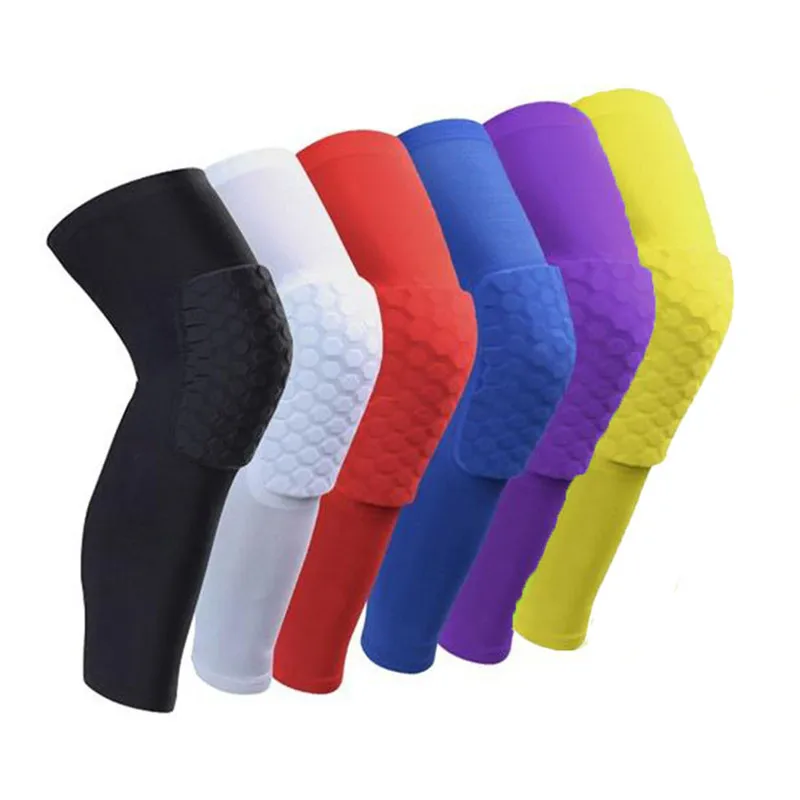 Sports Safety Knee Pad Anti-collision Ventilation Volleyball Basketball Kneepad Compression Socks Knee Honeycomb Wraps Brace knee pad knee brace knee wraps