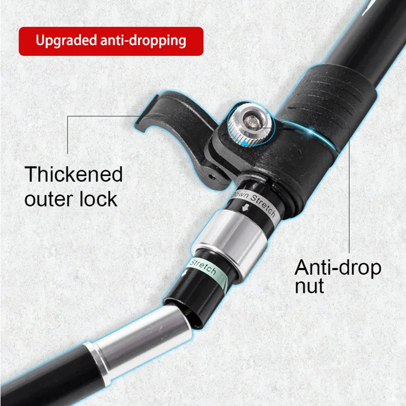 5-Section Telescopic Folding Trekking Pole 2