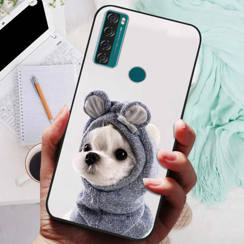 Silicone Shockproof Soft TPU Cartoon Protective Phone Case, 6.82 Bumper Cover