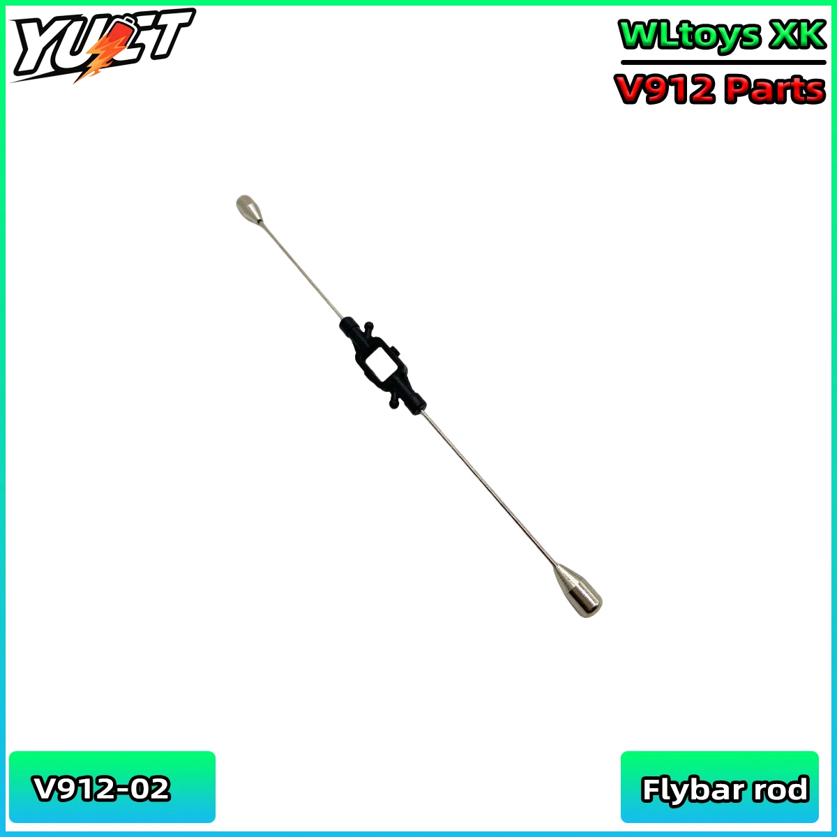 Batterie de rechange pour hélicoptère RC V912 avec connecteur visible