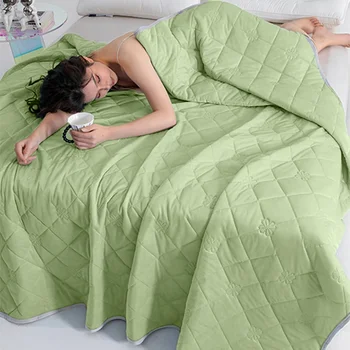 Couverture rafraîchissante de qualité A pour lit Queen, couette légère et fraîche, douce et respirante, couette d'été King Size 1