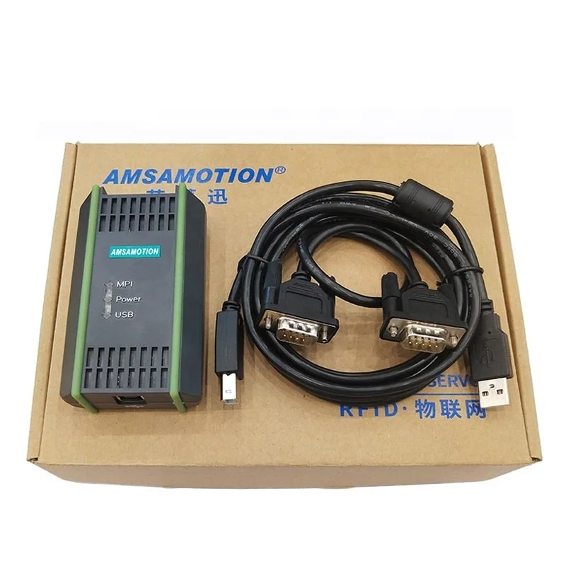 Cavo Di Programmazione Plc Per Siemens S7-200 300 400 Plc 6Es7 972-0Cb20-0Xa0 Usb-Mpi Isolato Adattatore Per Usb-Mpi Mpi/Ppi/Dp/Profibus