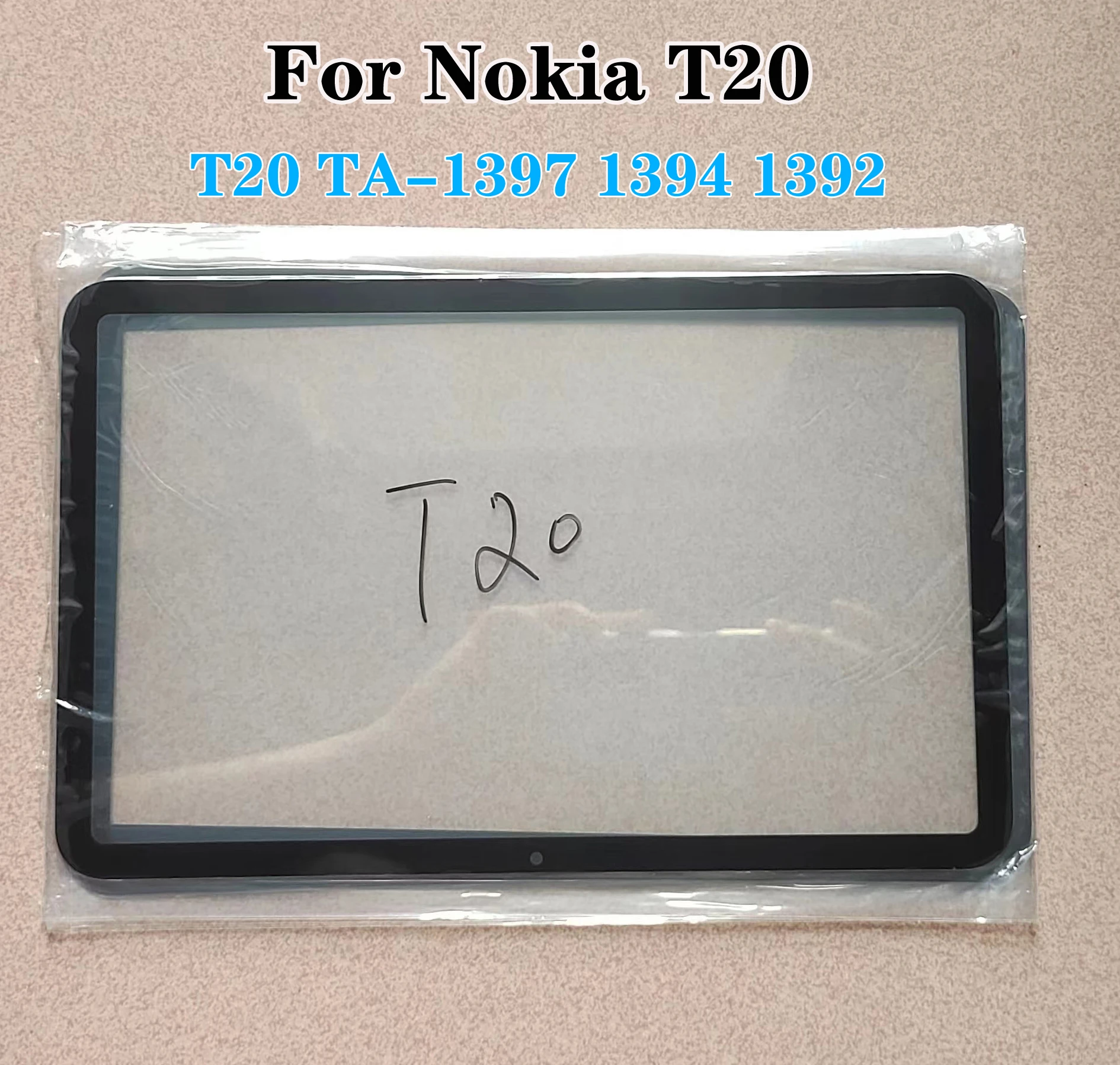 Per Nokia T20 Ta-1397 1394 1392 Sostituzione Del Digitalizzatore Dello Schermo Del Pannello Di Vetro