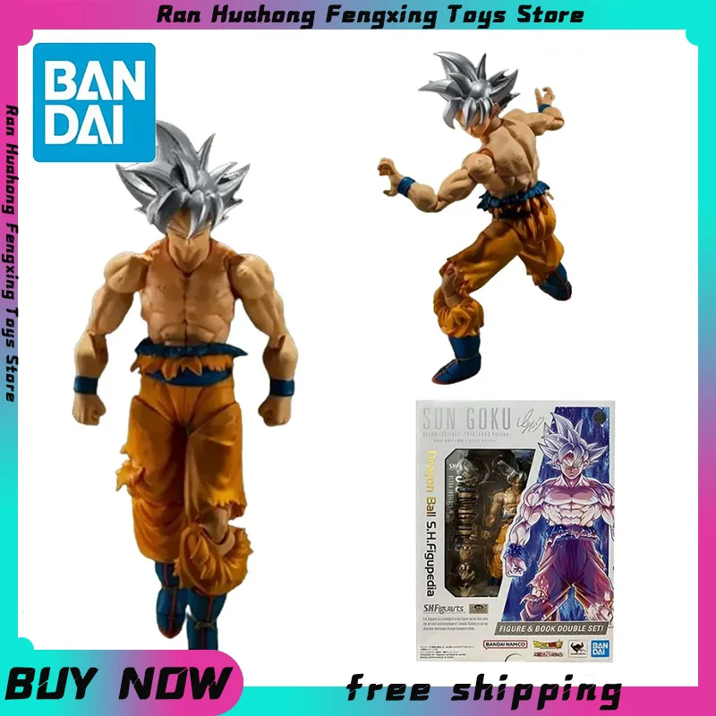 

Original Bandai S.H.Figuarts Son Goku Dragon Ball Z Vj30th Ultra Instinct Toyotarou Edition Super Saiyan Anime Action Figure Toy