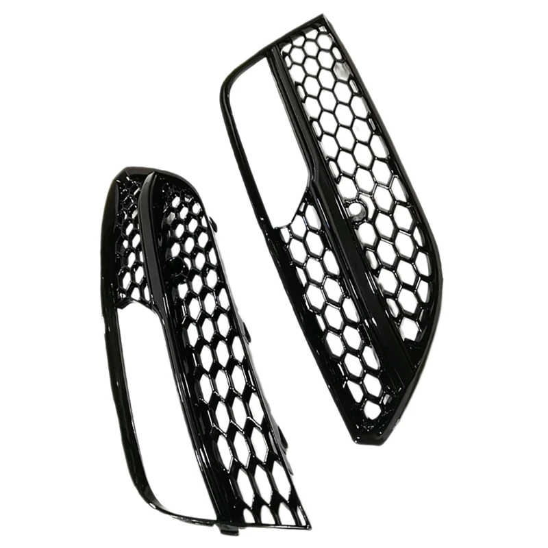 

Honeycomb Mesh Style Front Bumper Fog Lamp Cover Grills Fog Light Grille For A3 Hatchback 2013-2016