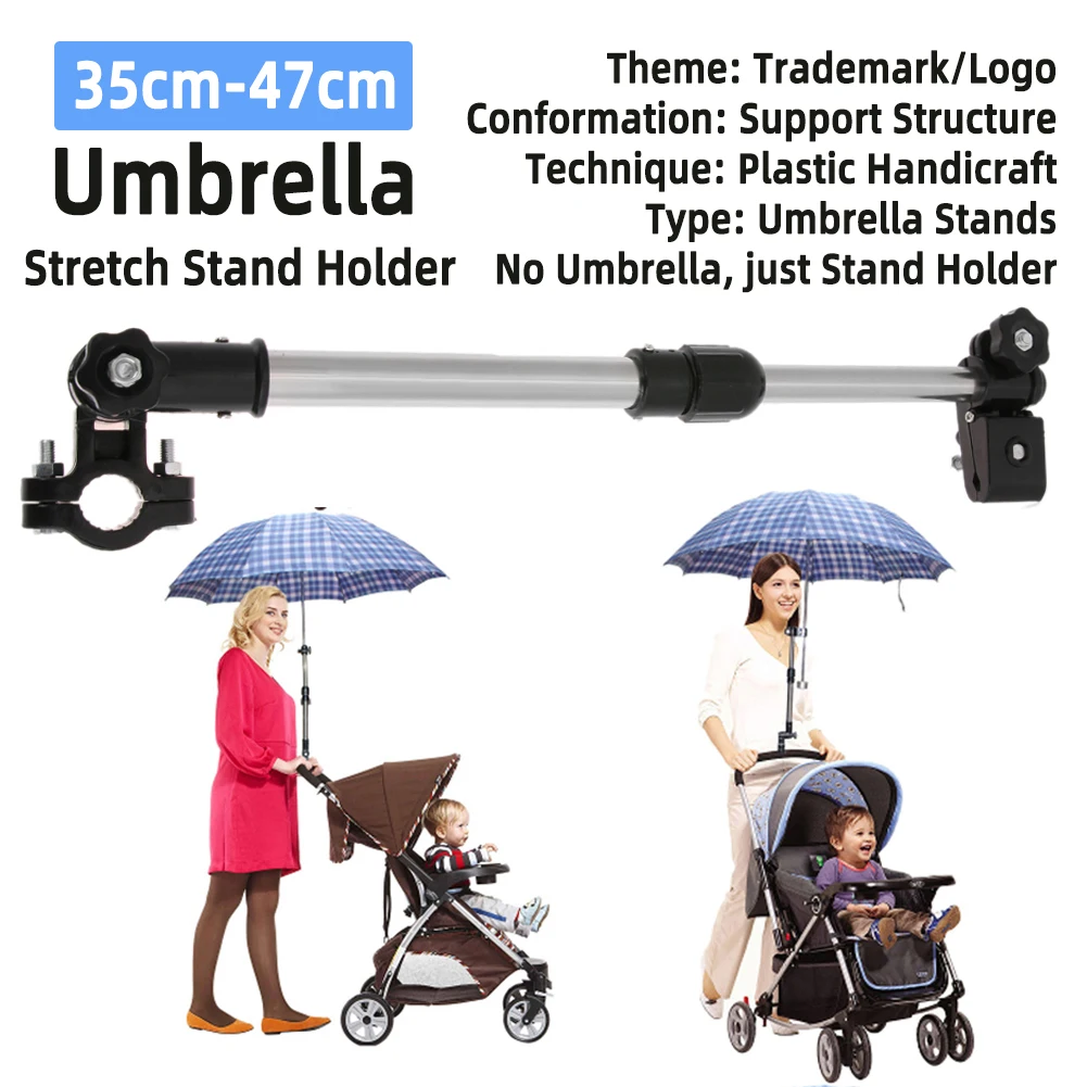 Umbrella Holder Umbrella Bracket Umbrella Clamp Bracket Portable Adjustable Practical Convenient For Cycling Bike Accessories For Parasol