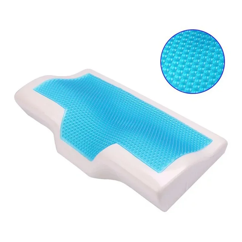 

Household Bedding Butterfly Memory Foam Gel Comfortable Pillow Cool And Healthy Cervical Vertebra Protection In Summer