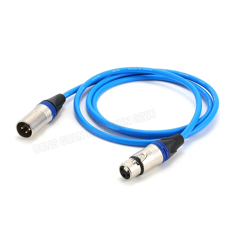 L-2T2S XLR-Mikrofonkabel, 3-poliges symmetrisches Audio-Verlängerungskabel für Mischpult und Verstärker, Stecker auf Buchse – Detail 16