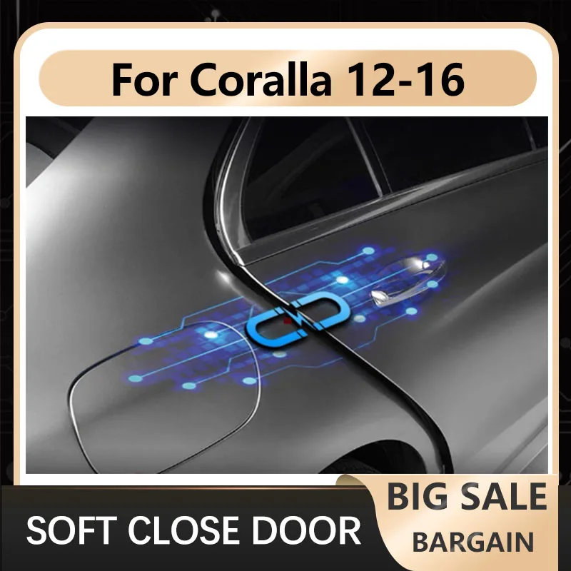 

For Toyota Coralla 12-16 Soft Close Door Self Electric Absorption Suction Door Lock Modification For Toyota Car Resolution