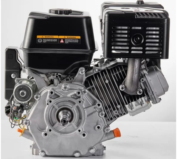 OHV factory gasoline engine 500cc 19.5hp engine double cylinder 4 stroke gasoline with recoil or electric start