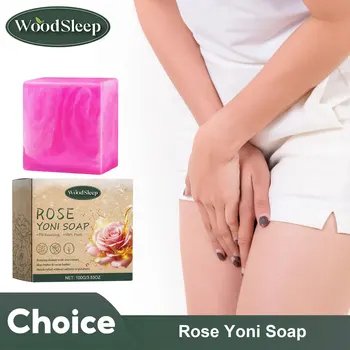Rose Yoni Soap Vaginal Wash Deodorant Vagina Smooth Tighten Reduce Itch Feminine Hygiene Cleansing Gynecological Care Product 1