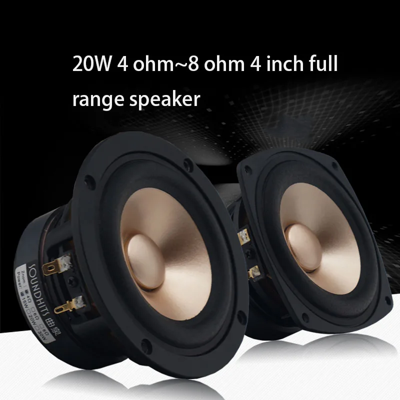 Altoparlante Full-range Da 3 Pollici – Woofer E Tweeter In Uno, Per Diffusori Fai-da-te, 1 Pezzo