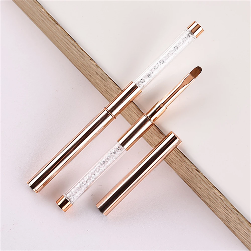 Nail Art Liner Brush Carving UV Gel Polishing Grid Line Stripes Painting Pen Acrylic Lines Liner Drawing Pen Manicure Tools 2