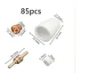 40/65/85Pcs Air Plasma Cutting Tips For LG-40 PT-31 Cutter Consumables CUT-40 CUT-50D Swirling Rings Electrode Shield Cups 6