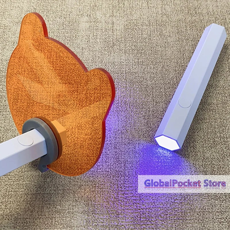 Dispositivi per saloni di bellezza per unghie, protezione anti-luce blu per lampade UV a forma retta, occhiali protettivi anti-luce blu - immagine 3