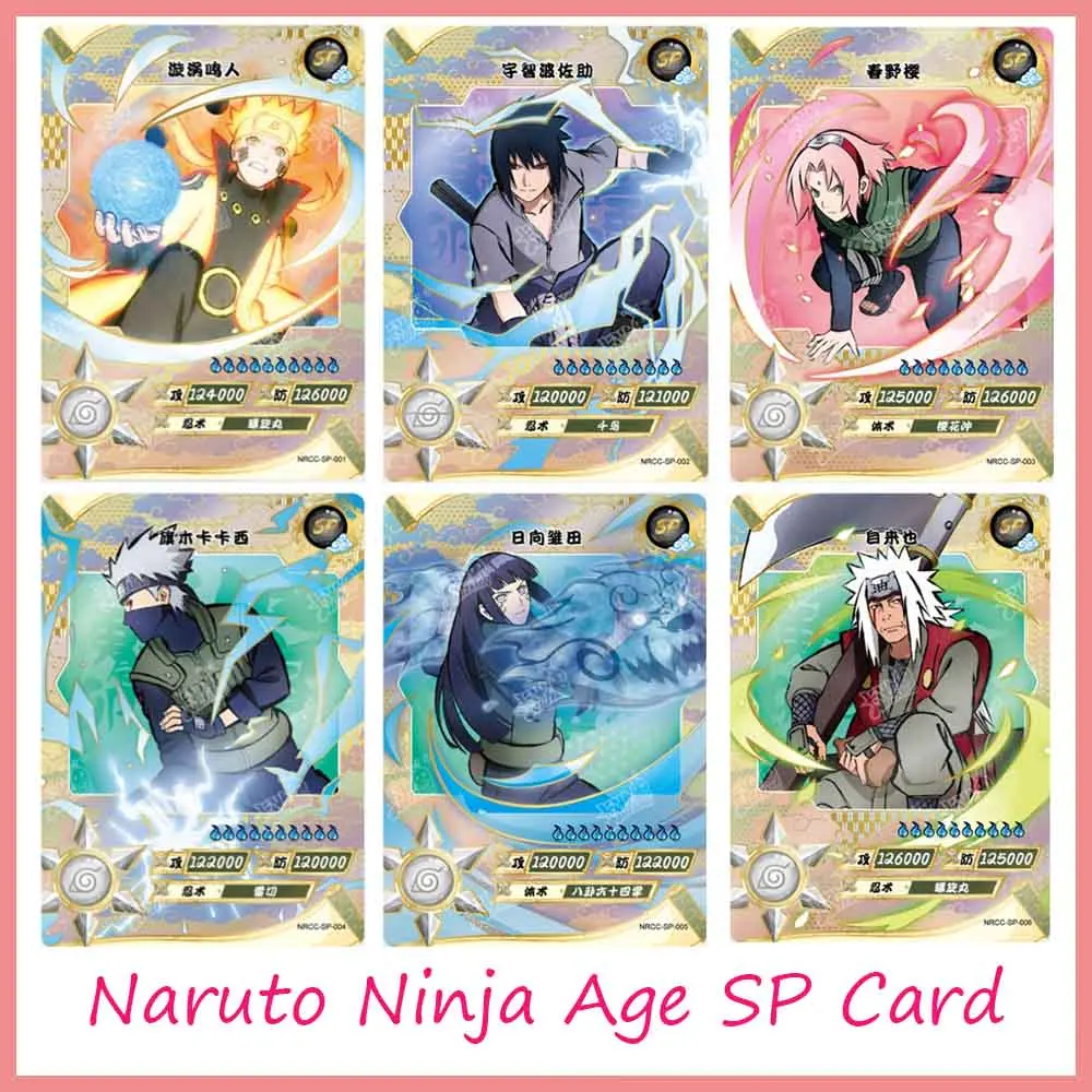 

KAYOU Naruto Card Ninja Era SP Cards Inheritance Collection Edition Uzumaki Naruto Sasuke Haruno Sakura Kaka Collection Cards