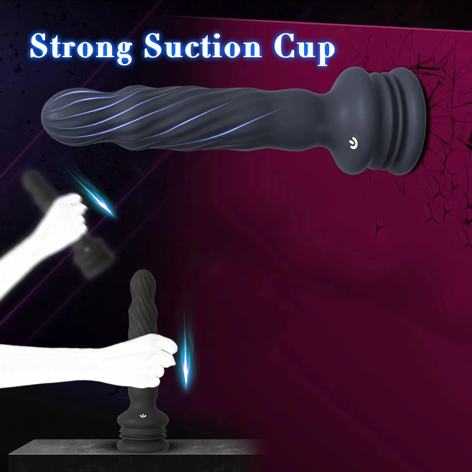 Remote Control Anal Vibrator Male Prostate Massager Wriggling Rotating Vibrating Anal Beads Adult Sex Toys With Suction Cup_voghion.com