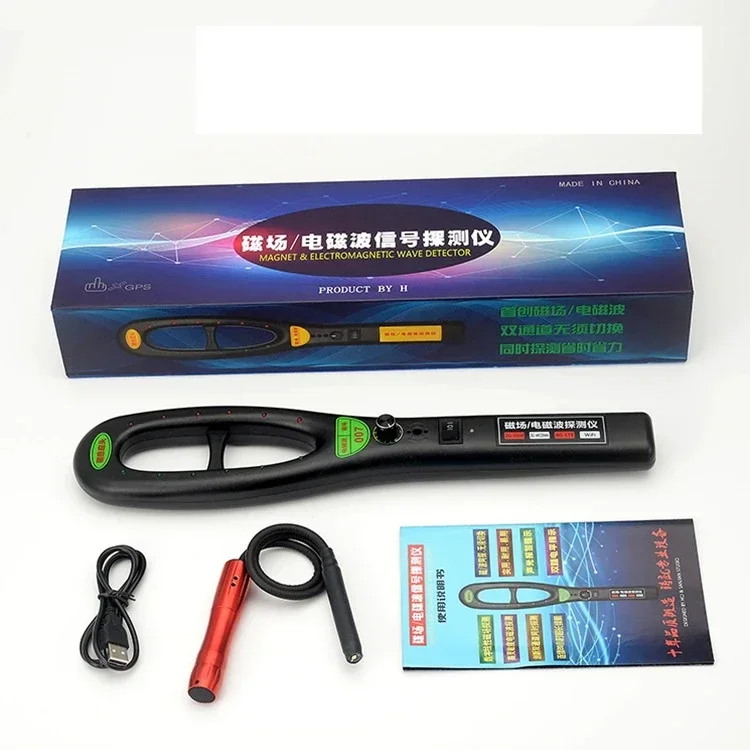 Handheld Anti-theft Camera Detector RF Signal Detector Wireless Strong Magnetic Detection GPS Tracker Scanner camera detector