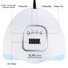 Nail Dryer Machine Professional Manicure Lamp UV ELD High Power Nail Light With Auto Sensor Smart Nail Salon Equipment Tools 2