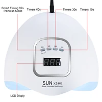 Nail Dryer Machine Professional Manicure Lamp UV ELD High Power Nail Light With Auto Sensor Smart Nail Salon Equipment Tools 2