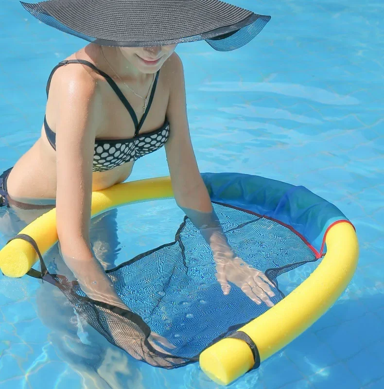 Inflat Float Chair Inflatable Pool Float Swimming Rod Water Sports Chair Net Toy for Adult Children Swim Drifting Lounge Chair 2