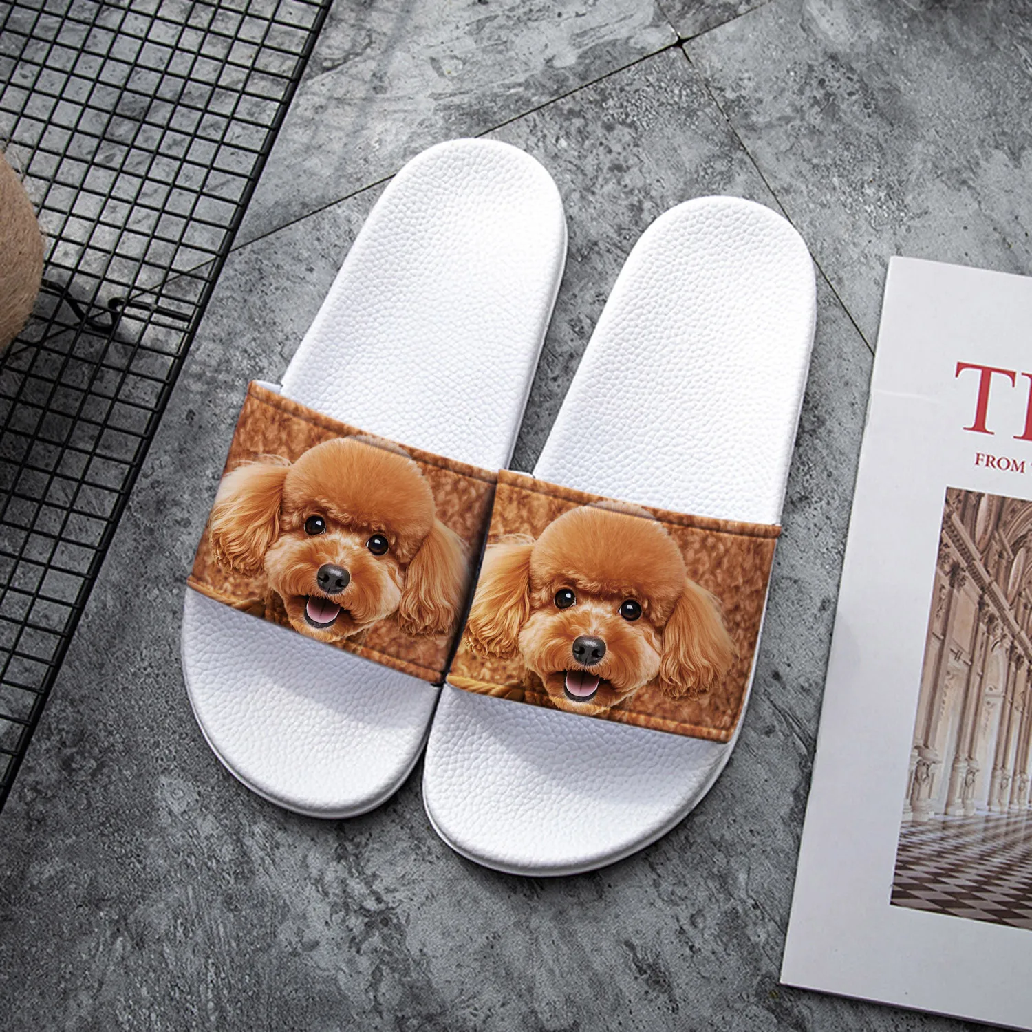 poodle-print-pvc-slippers-for-women-cute-indoor-dog-design