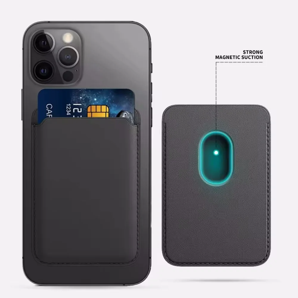 Magnetic Leather Wallet Phone Case with Card Holder – Premium Accessory