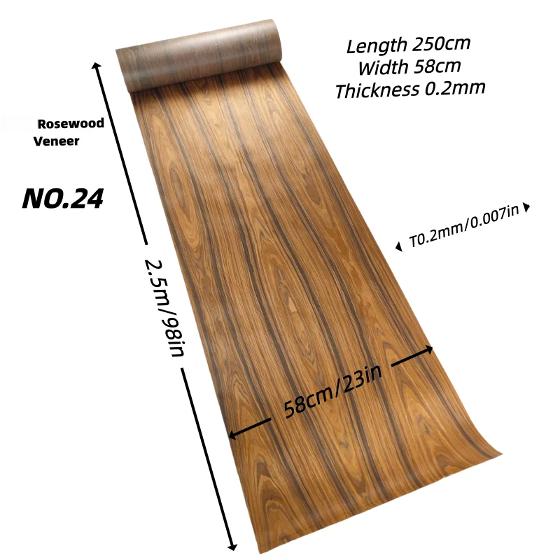 DIY High-EndTech Wood Veneer :for Wooden Refurbished Furniture Door Coffee Table Speaker Wall Panels Interior Home Decor
