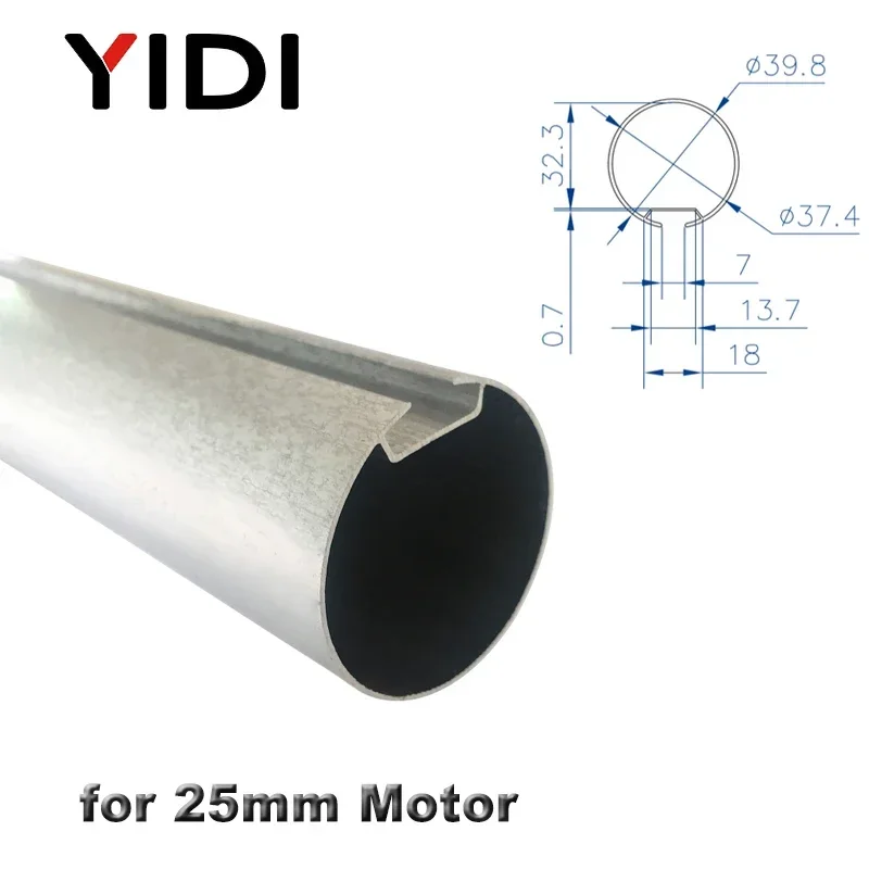 50mm Aluminum Alloy Tube for Roller Blinds 35mm Curtain Motor
