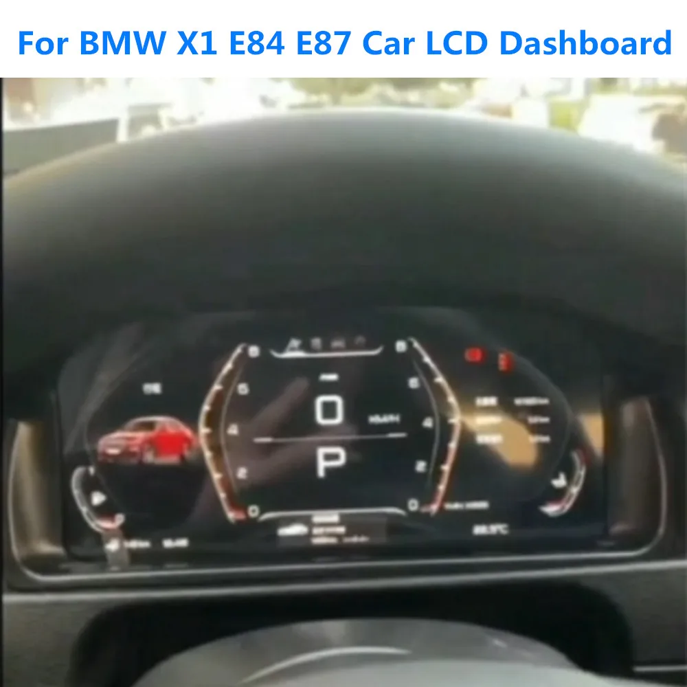 For BMW X1 E84 E87 Car LCD Dashboard Panel Virtual Cockpit Digital