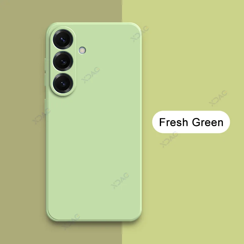 Enhance your smartphone's style and protection with our Original Square Liquid Silicone Cute Case - Full Protective Cover.