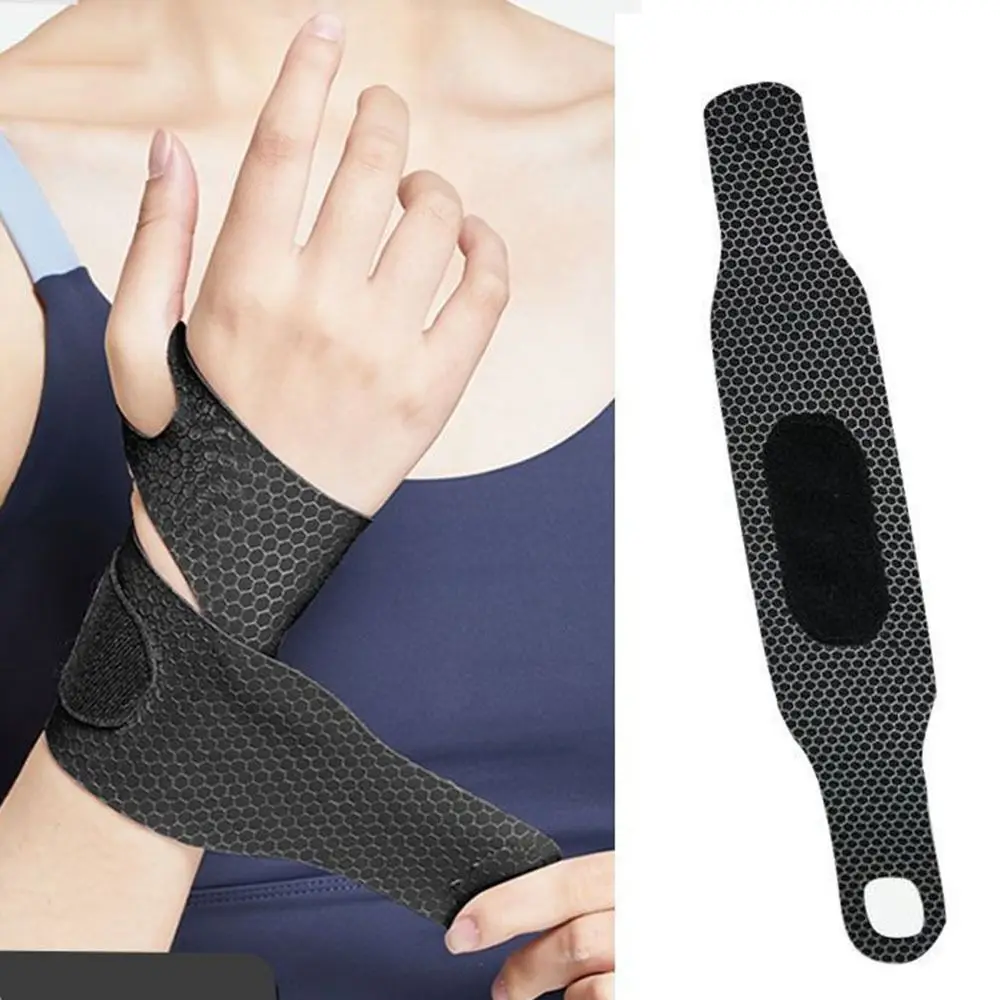 

Thin Wrist Straps Portable Skin Friendly Breathable Wrist Guard Non-Slip Protective Sports Support Men