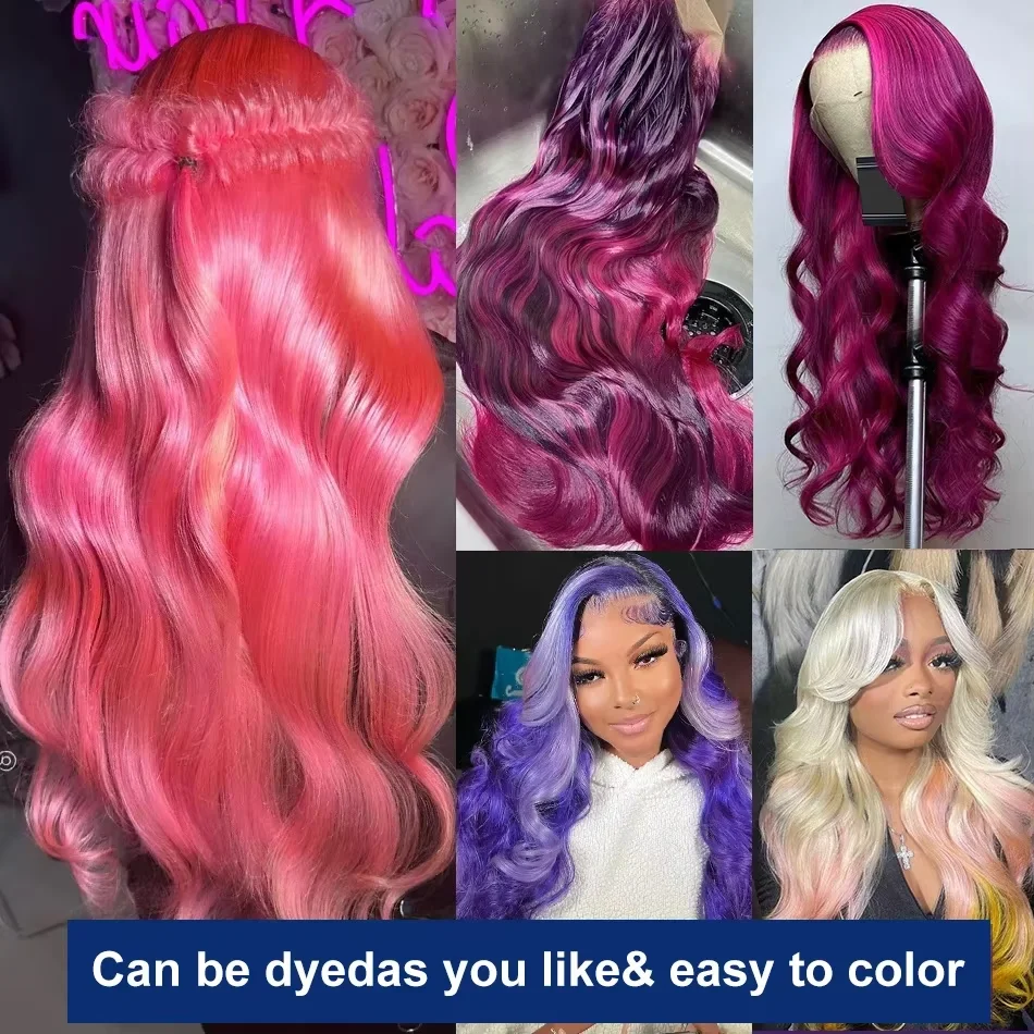 613 Blonde 13x6 Lace Front Wig Human Hair Body Wave Lace Frontal Wigs Human Hair 250% Density Natural Hairline With Baby Hair 5