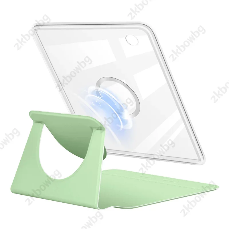 Magnetic Detachable 360° Rotatable Acrylic PU Leather Stand Cover