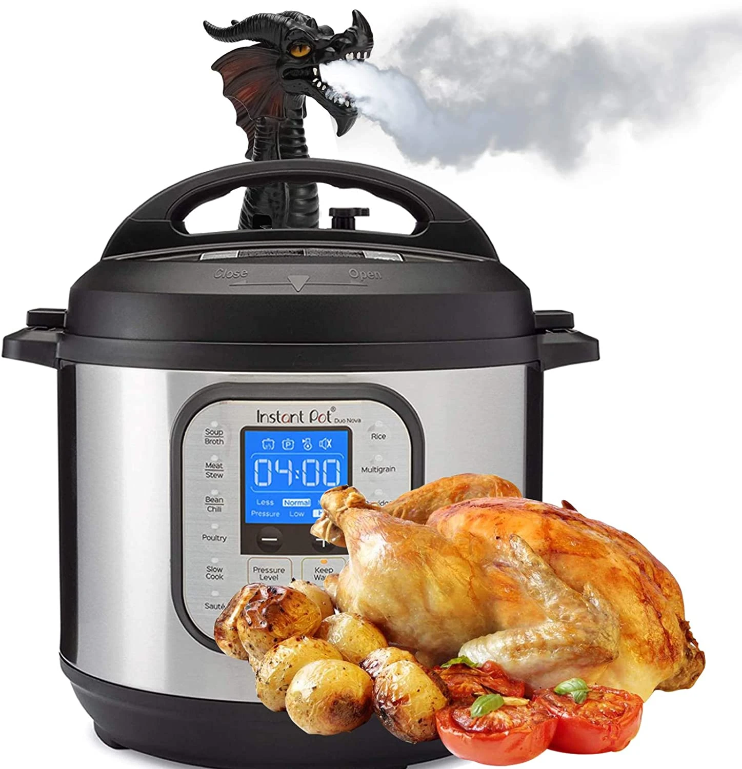 Instant Pot Dragon Steam Diverter, Firebreathing Steam Release