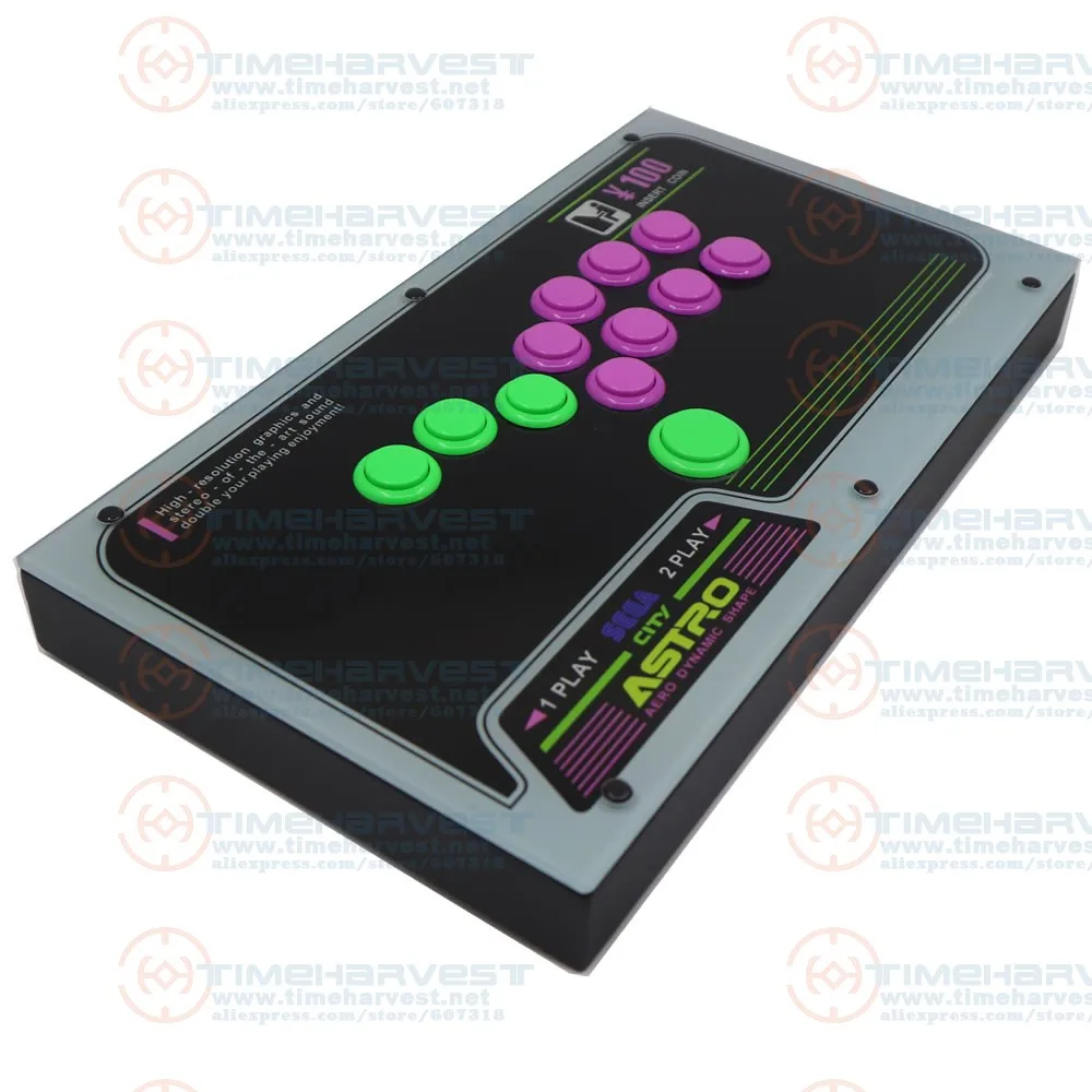 All Buttons Hitbox Style Arcade Game Console Arcade Joystick Games ...