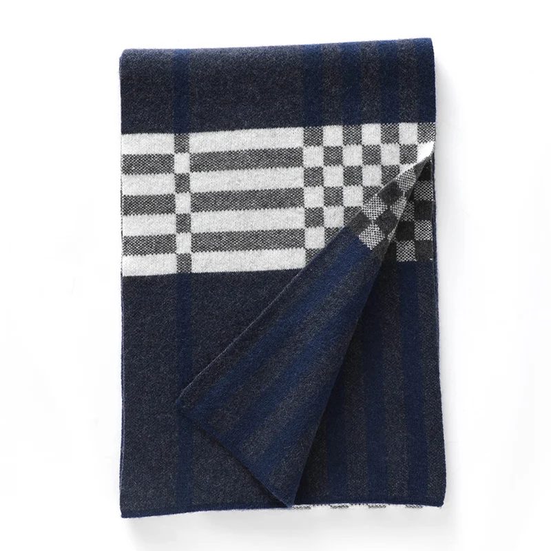 Pure cashmere scarf for men and women winter thick cashmere scarf fashion warm scarf