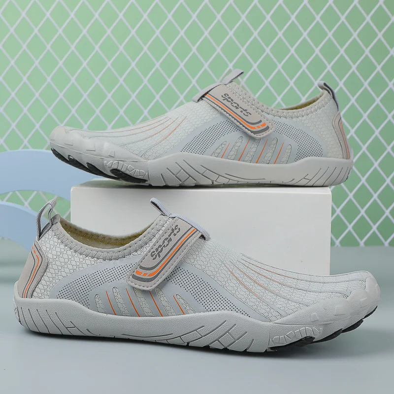 New Unisex Wider Shoes Breathable Mesh Men Barefoot Wide-toed Shoes Brand Flats Soft Zero Drop Sole Wider Toe Sneakes Plus Size