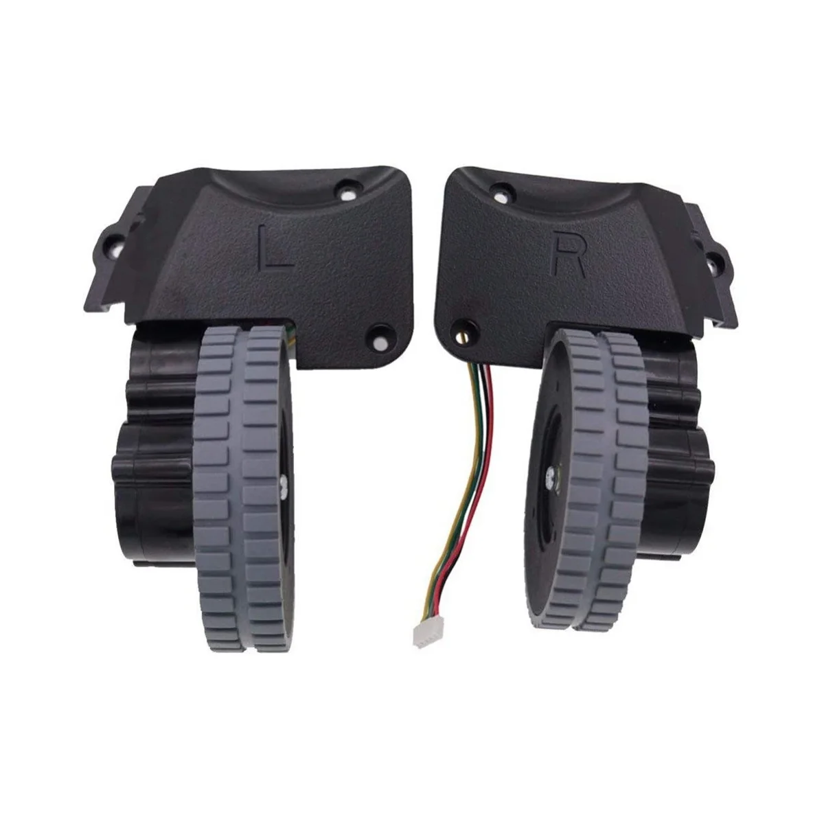 

Left+Right Wheel for Ilife A4 A4S A6 A8 X620 X623 X660 X661 Robot Vacuum Cleaner Parts Wheels Assembly