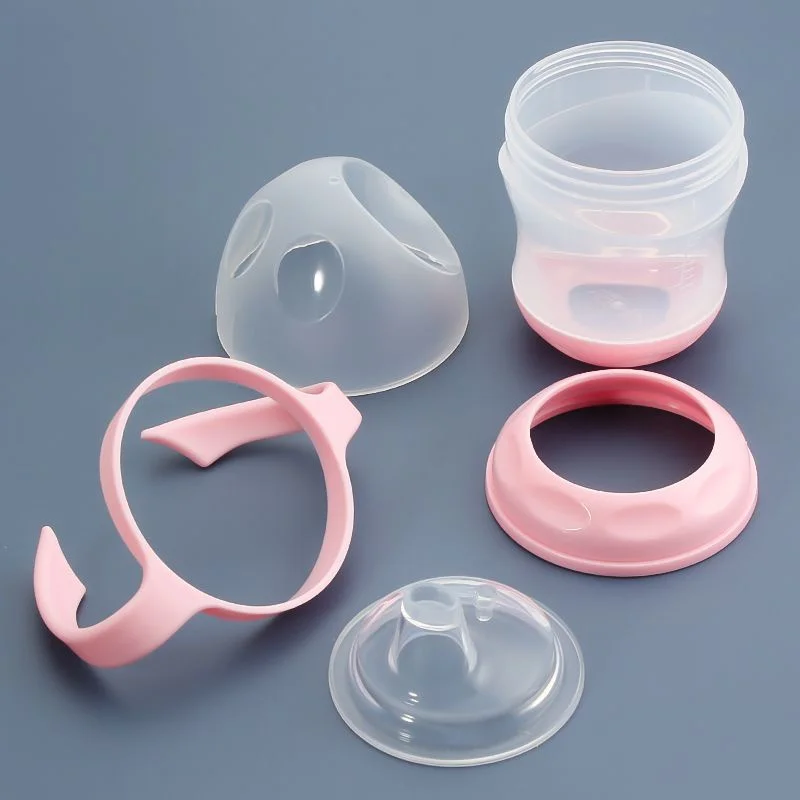 160ml Duckbill Bottle, Baby Drinking Cup, Double Handle (from 3 months) Wide Mouth Cup, Duckbill Cup Drinking Mug