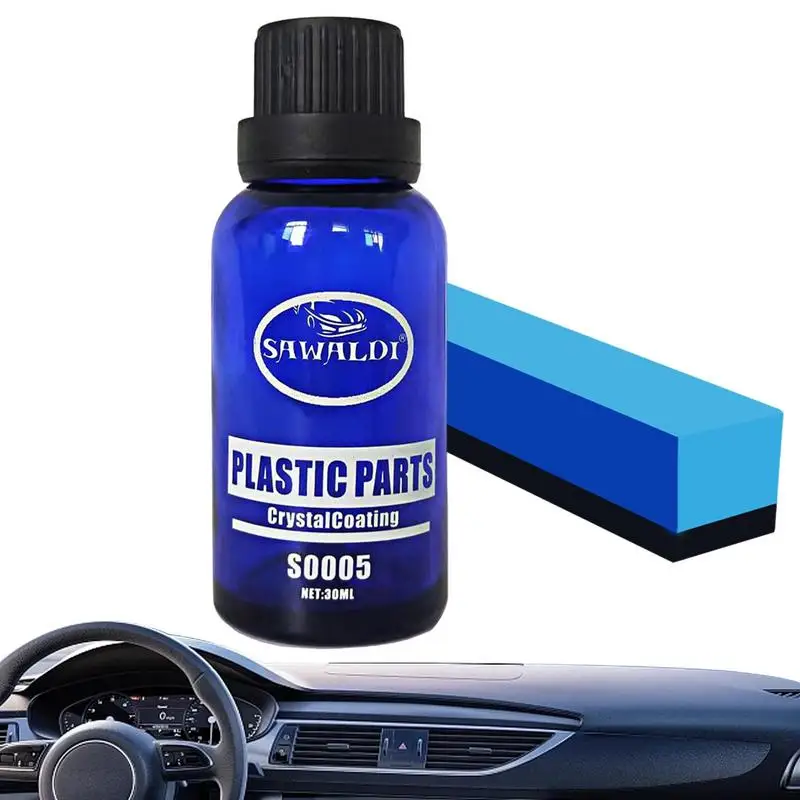 Restauratore Per Interni Auto Liquid Car Plastic Refurishing Cleaner Rivestimento Per Cruscotto Agente Di Restauro Smalto Universale Per Pelle