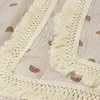 Baby Blankets Newborn Cotton Muslin Swaddle Blanket Baby Blankets Tassel Fringe Swaddle Blanket Diaper Baby Gauze Bath Towel 4