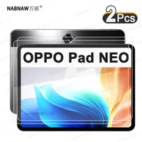 2 Pieces HD Scratch Proof Screen Protector Tempered Glass For OPPO Pad NEO LTE WiFi 11.36-inch 2024 Tablet Protective Film 1